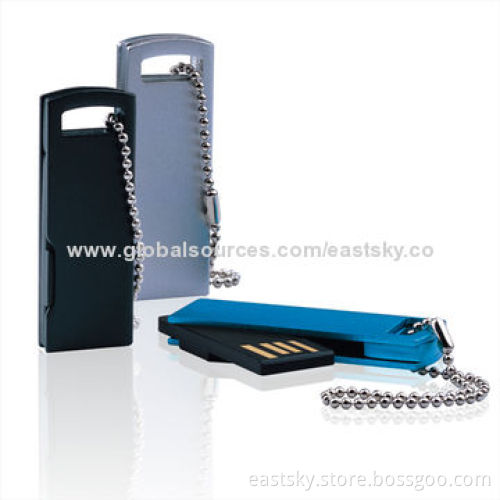 Swivel Promotional USB Flash Drive, Fashionable Multifunction, 64MB-32GB Memory Capacity